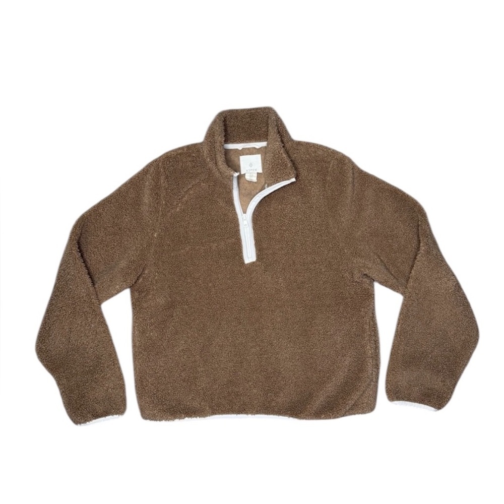 Aspen Sherpa 1/4 zip fleece pullover